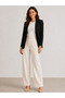 Hayal 27506-26 Women's High Waist Straight-Leg Fabric Trousers Comfortable Fit for Office and Daily Use - 7