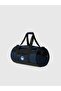 Water Resistant Canvas 50L Duffle Bag with Keychain Detail - Navy Blue - 3