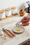 Premium Garlic Crusher, Rose Gold Copper Plated, Stainless Steel, Luxurious Metallic Finish, for Kitchen - 2
