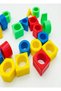 Set of 2 Toy Geometric Shapes Color Shape Matching Lineup Find Sort Learn Educational Montessori - 3