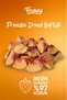 Freeze dried peach bucket (freeze dried peach) 20g - 6