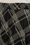 Women's Patterned Lined Skirt 1465 - D. Black - 5