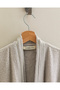 Maynor 100% Cotton Unisex Bathrobe - Light Gray - 4