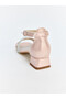 Pink ankle strap heeled shoes for girls - 5