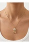 Stainless Steel Demiz Mother Figure Pendant (45cm)