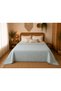 Muslin Natural Cotton Combed Cotton Yarn Production 100% Cotton 260X280Cm King Size Bedspread Pike - 5