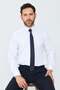 Navy Blue Bird's Eye Patterned Slim Tie