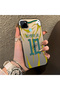 Realme C25Y Compatible Silicone Edge Hard Back Case Couple Phone Case with Neymar Pattern