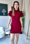 Women's New Season Button Detailed Dress - 3