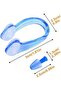 Generic 3 set Swimming Earplugs and Nose Clip Set Prevent Water Protective Ear Plug Waterproof Soft Silicone Swim Dive Supplies - 4
