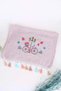 Curly Textured Hand-Tied Tasseled Kitchen Towel |   30X50 cm |   6 Pieces |   100% Cotton |   Daily & Dowry Life - 4