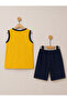Kids Air Printed Sleeveless Shorts Set - 3