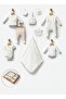 Lamb Patterned 10 Piece Newborn Hospital Release Baby Set 100% Cotton