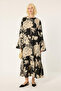 Leather Belt Patterned Dress