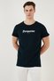 Cotton Slim Fit Crew Neck T Shirt Men's T SHIRT 541 PERSPECTIVE - 3