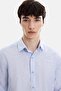 Blue Men's Regular Fit Shirt B35S20011