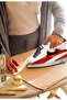 Compact Ceramic Steam Iron - 160ml,(2000W) Orange (ME-SIR5007)