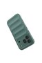 Honor 600 Pro 5g Compatible Case Flexible Hollow Out Ethnic Silicone Cover - Dark Green - T42117 - 4