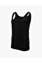 Women's Premium Lyocell Thick Strap Tank Top Black - 2