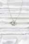 316L Steel Chain Silver Color Openable Clover Model Women's Necklace - 3