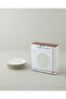 Wave Porcelain 6-Piece Cake Set 20 cm White - 4