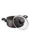 Paris Non-Stick Aluminium Casserole with Glass Lid, 26 cm - 7