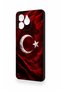 Omix X6 Compatible Wolf Turkish Flag Patterned Silicone Case - 3