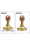 Unisex 2026 Fifa World Cup Printed Oversize Crew Neck T-Shirt - 2