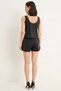 Women's Modal Knitted Pool Collar Sleeveless Short Skirt Set Wide Leg Relaxed Cut Casual Comfortable Modern - 5