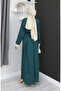 Şile Cloth Dress 3840-06 Petrol - 6