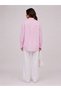 Women's Poplin Shirt with Waist Buckle Detail - 4