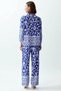 Women's Plus Size Shawl Pattern Shirt Pants Set High Waist Wide Leg 100% Viscose Daily Casual - 5
