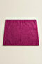 Barcelona Velvet Textured 6-Piece American Service Set Fuchsia - 6