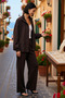 Women's Large Size Stand Collar Zippered Knitted Sweatshirt Sweatpants Set XL Daily Casual Modern Stylish - 2