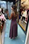 Rochie din modal Plum Flow - 5