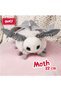 Soft Plush Moth Toy, Fluffy, 22 cm - 2