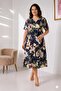 WOMEN'S SUMMER SHORT SLEEVE COTTON COMBED DRESS LYCAPAS