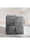 Greta Woven Pouf 40x40x41cm - Grey - 4