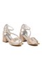 Gold Orthopedic Sole Lightweight Children's Evening Dress Shoes 26A97 F - 2