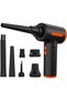 Portable Handheld Air Duster & Vacuum Cleaner, 90000RPM Air Blower, 3-Gear Adjustable, 90W Cordless Mini Air Blower, 30min Runtime, for Dust Removal in Keyboards, Cars, Houses & Outdoors - 6
