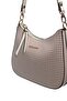 Burgundy - Bone Crow's Feet Plaid Women's Shoulder Bag Sp1259 - 6