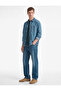 Cotton Regular Waist Vintage Straight Fit Jean Pants - 2