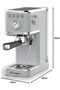 Espresso Coffee Machine - 1.1L, 20 Bar, Thermo Block Heating (ME-ECM2047) (Grey)| 1350W - 2
