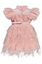 Beli Belted Tulle Dress for 6-12 Years - Powder - 2
