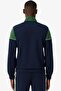 Men's Hoodie Sweatshirt Men's Full Zipper Sweatshirt Navy Blue Green - 2