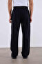 Linen Waist-Tie Baggy Trousers - 5