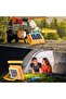 LED Flood Light, 5 Color Modes, Super Bright Outdoor Lighting with Adjustable Stand, IP66 Waterproof, Portable Work & Security Lamp for Garden, Camping, Garage, Emergency - 2
