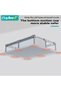 Baby Playpen Fence, Portable Babies Playards for Toddlers, Safety Infant Activity Center, Sturdy Play Area, with 2 Pull Rings, 3 Rattle Toys, 60 Ocean Balls and Basket, Perfect Child's Gift，180*200cm - 4