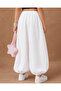Girl's Wrinkled Balloon Pants - 2