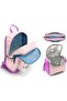Pink and White Daisy Patterned Girls' Primary and Secondary School Three-Piece School Bag Set Setygn33224A - 2